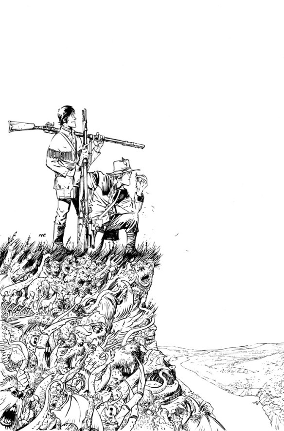 Inks for the issue 1 cover